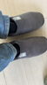 回力全包棉鞋男女士室內外穿冬季防滑棉拖鞋HLX0233灰色42-43碼 曬單實(shí)拍圖