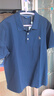 哈吉斯（HAZZYS）男裝 26新款夏季【涼感】翻領(lǐng)t恤男上衣短袖POLO衫男ASTZE0DBX18 藏青色NV 2XL （185/104A 52） 曬單實(shí)拍圖