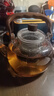 高茗（gaoming）茶水壺家用防燙提梁壺燒水壺電陶爐煮茶專(zhuān)用加厚耐高溫玻璃壺明火 明香壺 1000ml 曬單實(shí)拍圖