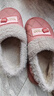 俞兆林（YUZHAOLIN）棉拖鞋男女冬季老人毛絨加絨保暖包跟棉鞋 YR478 粉紅色 曬單實(shí)拍圖