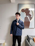 波司登26春季輕薄羽絨服防風(fēng)鎖溫男輕暖鵝絨短款外套B260135033 曬單實(shí)拍圖