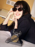 PORTS【江疏影同款】墨鏡貓眼女款時(shí)尚太陽(yáng)鏡防紫外線(xiàn)PSF23601 實(shí)黑框-BK99 曬單實(shí)拍圖