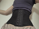 9i9塑身腰魅束腰矯正小蠻腰V型護胯網(wǎng)紗加壓美體收腹帶女黑色S碼S77 曬單實(shí)拍圖