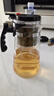 富光 耐熱玻璃過(guò)濾茶壺茶具1000ML按壓式飄逸杯大容量茶水分離家居館 曬單實(shí)拍圖