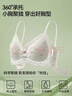曼可嬌2件裝內衣女小胸聚攏性感無(wú)痕蕾絲防下垂收副乳純欲小碎花文胸罩 曬單實(shí)拍圖