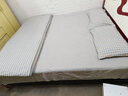 無(wú)印良品100%純棉四件套 床上用品全棉床單枕套被套200*230cm1.5/1.8米床暮落灰 曬單實(shí)拍圖
