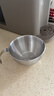 美廚（MAXCOOK）304不銹鋼料理碗 量杯打蛋碗烘焙工具攪拌碗盆14cm MCPJ7360 曬單實(shí)拍圖