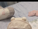 MKOK英國嬰幼兒帽子春夏季0-1歲寶寶護耳帽新生兒6-12個(gè)月護囟門(mén)胎帽 球球-米杏色 帽圍40-46CM(建議0-12個(gè)月) 曬單實(shí)拍圖