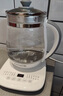 九陽(yáng)（Joyoung）0膠水養生壺玻璃花茶壺可拆卸茶籃 定制12大功能 煮茶器電熱燒水壺1.5L WY155 曬單實(shí)拍圖