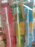 皓齒健3-12歲兒童小恐龍卡通軟毛牙刷換牙期長(cháng)牙期6支套裝小刷頭舌苔刷 曬單實(shí)拍圖