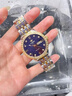 歐品客2026新款瑞士正品日月星辰男士手表鑲鉆男款機械表防水滿(mǎn)天星十大 進(jìn)口機芯-藍寶石表鏡-機械金藍男 曬單實(shí)拍圖