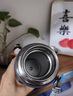 RICH YOUR HOME德國品質(zhì)保溫杯大容量316不銹鋼便攜戶(hù)外運動(dòng)水壺男士辦公帶茶隔 煙墨灰保溫杯650ml 曬單實(shí)拍圖