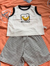 巴拉巴拉童裝寶寶短袖套裝男童速干T恤夏裝兒童兩件套2025潮208225119101 曬單實(shí)拍圖