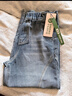左西童裝男童牛仔褲春裝兒童春款褲子2026新款洋氣彎刀褲 牛仔色 130 曬單實(shí)拍圖