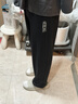 李寧運動(dòng)褲男士衛褲春秋季休閑平口直筒時(shí)尚舒適透氣跑步訓練長(cháng)褲子 曬單實(shí)拍圖