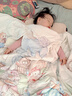 柯斯德尼（kidsneed）兒童防踢被睡袋嬰兒春夏防驚跳兒童擁抱被護肚防踢被睡袋150*150 曬單實(shí)拍圖