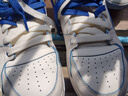 李寧板鞋男鞋子男款秋季2025新款天跡2.0經(jīng)典百搭低幫高端運動(dòng)休閑鞋 【天跡2.0】云霧白/亮彩藍 41 (255mm) 曬單實(shí)拍圖