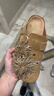 思加圖2026春季新款煙花假日勃肯鞋厚底增高涼拖鞋女涼鞋EG117AH6 咖啡棕 34 曬單實(shí)拍圖