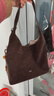 南風(fēng)Chio2nd墨玉森林托特包包女款2026大容量通勤包慵懶松 咖啡色 曬單實(shí)拍圖