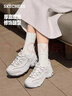 斯凱奇（Skechers）女鞋春季厚底老爹鞋百搭軟底舒適外穿運動(dòng)鞋11959 曬單實(shí)拍圖