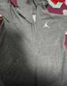 NIKE JORDAN 耐克AJ男童連帽開(kāi)襟衛衣2026春季新款舒適毛圈兒童衣服 巖層灰【舒適毛圈】 160 /80 【建議身高158-170cm】 曬單實(shí)拍圖