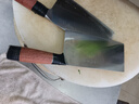 十八子作菜刀家用切片刀切菜刀切肉刀廚房鋒利刀具廚師專(zhuān)用砍切斬切兩用刀 曬單實(shí)拍圖