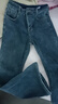 真維斯（Jeanswest）牛仔褲女冬季加絨加厚修身顯瘦保暖微喇叭長(cháng)褲女藍灰加絨L 曬單實(shí)拍圖