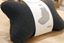 NITORI宜得利家居 低反彈頸枕記憶棉汽車(chē)頭枕針織網(wǎng)眼枕套可拆洗 灰色 頸枕 低反彈 針織 灰色2 曬單實(shí)拍圖