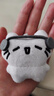 七夕禮物可愛(ài)耳機公仔卡通毛絨包包掛飾高顏值情侶鑰匙扣白色貓 耳機貓 無(wú)規格 曬單實(shí)拍圖