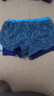 佑游兒童泳衣男童分體中大童防曬溫泉雙層泳褲游泳五件套33094藍色4XL 曬單實(shí)拍圖