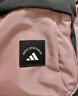 adidas實(shí)用簡(jiǎn)約舒適通勤運動(dòng)雙肩背包男女新款阿迪達斯官方   石墨黑/粉色   NS(均碼) 曬單實(shí)拍圖