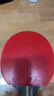 DHS紅雙喜 狂飆3套膠 狂飚3粘性乒乓球拍膠皮 紅色40度2.2 曬單實(shí)拍圖