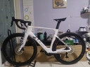 瑞豹SPARK SPORT自行車(chē)公路車(chē)公路自行車(chē)成人公路車(chē)自行車(chē)電子變速 迷霧白 PES邁金電變 碳輪 M|身高174-182cm 曬單實(shí)拍圖