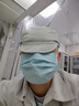 穩健棉里層醫用外科口罩滅菌級獨立裝一只一袋150只藍色 秋冬季保暖 曬單實(shí)拍圖