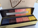 心之（SENZ MASTER CHOCOLATIER）炫彩黑巧克力情緒禮盒 200g5種口味 休閑小零食 送男女友節日禮物 曬單實(shí)拍圖