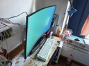 天殊32英寸4K160HZ電腦顯示器Fast HVA曲面屏HDMI2.1滿(mǎn)血游戲PS5/VRR屏幕快速屏1ms響應升降內置音響 T11滿(mǎn)血版-32英寸4K160HZ大曲MAX 曬單實(shí)拍圖