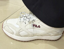 斐樂(lè )（FILA）楊冪同款官方藤蘿鞋VITE女鞋休閑鞋2026新款運動(dòng)鞋薄底鞋阿甘鞋 雪白/樺樹(shù)棕-SB【雙鞋帶設計】 36 曬單實(shí)拍圖