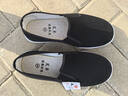 3514老北京布鞋一腳蹬勞保布鞋工作鞋輕便爸爸鞋傳統男布鞋 黑色41 曬單實(shí)拍圖