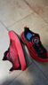 安踏兒童赤焰6新年款童鞋馬年紅色運動(dòng)鞋男大童鞋便捷旋鈕扣跑步鞋子 【赤焰6密網(wǎng)】黑/熱力紅-8新年款 35 /大童 曬單實(shí)拍圖