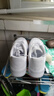 喬丹女鞋春夏季透氣網(wǎng)面小白鞋新品厚底增高學(xué)生休閑跑步運動(dòng)板鞋 曬單實(shí)拍圖
