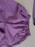 女童套裝春秋款2026新款洋氣兒童時(shí)髦秋裝女孩工裝休閑兩件潮酷 紫色套裝【上衣+褲子】 130 曬單實(shí)拍圖