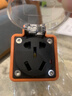 景玉新能源充電樁轉換頭220v交流樁取電器電瓶車(chē)電摩房車(chē)轉換接頭 6000W低碳橙 樁端母取電器（五年質(zhì)保+收納袋） 曬單實(shí)拍圖