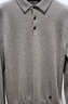 鄂爾多斯1980秋冬純羊絨Polo小翻領(lǐng)內搭上衣男簡(jiǎn)約羊絨衫 深灰-25 L 175/96A 曬單實(shí)拍圖