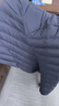 諾詩(shī)蘭（NORTHLAND）羽絨服男戶(hù)外保暖連帽外套 熔巖藍色 180 曬單實(shí)拍圖