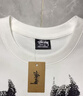 斯圖西（stussy）·斯圖西杜賓犬印花圓領(lǐng)短袖T恤情侶休閑寬松男女同款上衣 白色(杜賓犬) S 曬單實(shí)拍圖