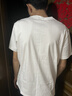 拇指白小T三代西域水云T恤短袖純棉26春夏新品白小丅百搭免燙 白色男款 L 曬單實(shí)拍圖