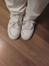格爾卡森高顏值經(jīng)典板鞋男款2026春夏季新款潮男厚底增高鞋子男情侶小白鞋 象牙白（原盒原標支持驗證） 42 曬單實(shí)拍圖
