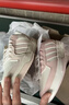 adidas ENTRAP美式校園風(fēng)運動(dòng)少年感復古籃球風(fēng)板鞋男女阿迪達斯   白色/粉色   35.5 曬單實(shí)拍圖