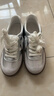 熱風(fēng)芭蕾風(fēng)德訓鞋女款2026年春季新款百搭銀色休閑鞋軟底輕便女鞋 58銀白 37 曬單實(shí)拍圖