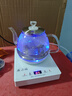 益茶福全自動(dòng)上水電熱水壺茶臺燒水壺飲水燒水一體機玻璃底部上水單壺茶幾煮茶壺保溫泡茶壺開(kāi)水壺煲水壺 1L 藍光玻璃壺ZC-S516套裝 曬單實(shí)拍圖